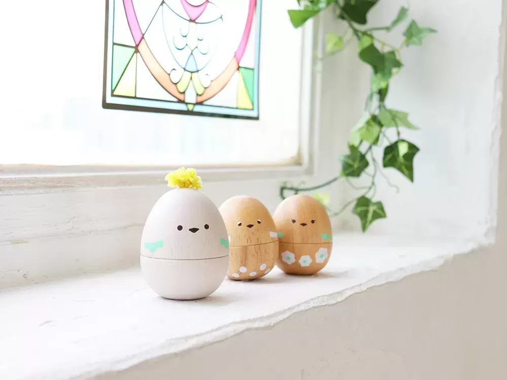 たまごﾏﾗｶｽ おしゃべりPeckys